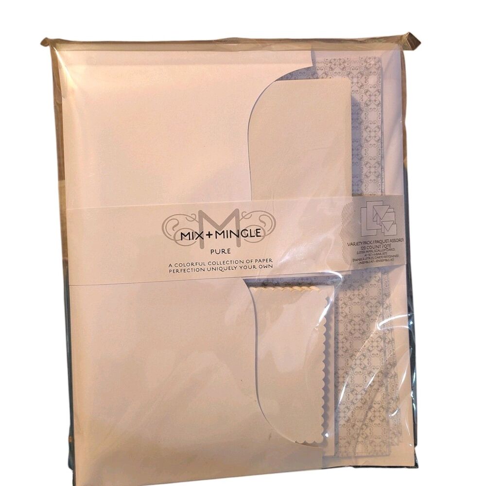 Stationary Mix & Mingle Variety Pack Letter Paper Card Set Gartner Studios